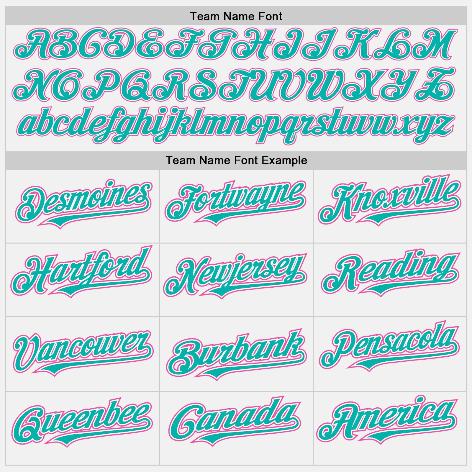 Custom White Aqua Pinstripe Pink Authentic Two Tone Baseball Jersey view 4