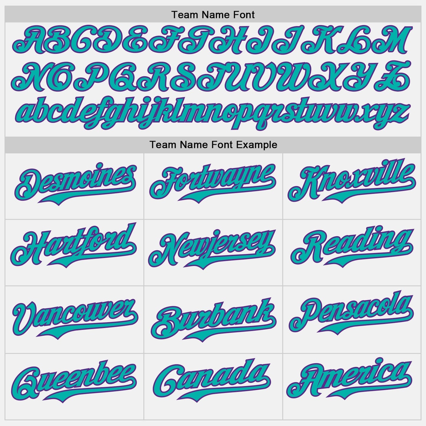 Custom White Aqua Pinstripe Purple Authentic Two Tone Baseball Jersey view 4