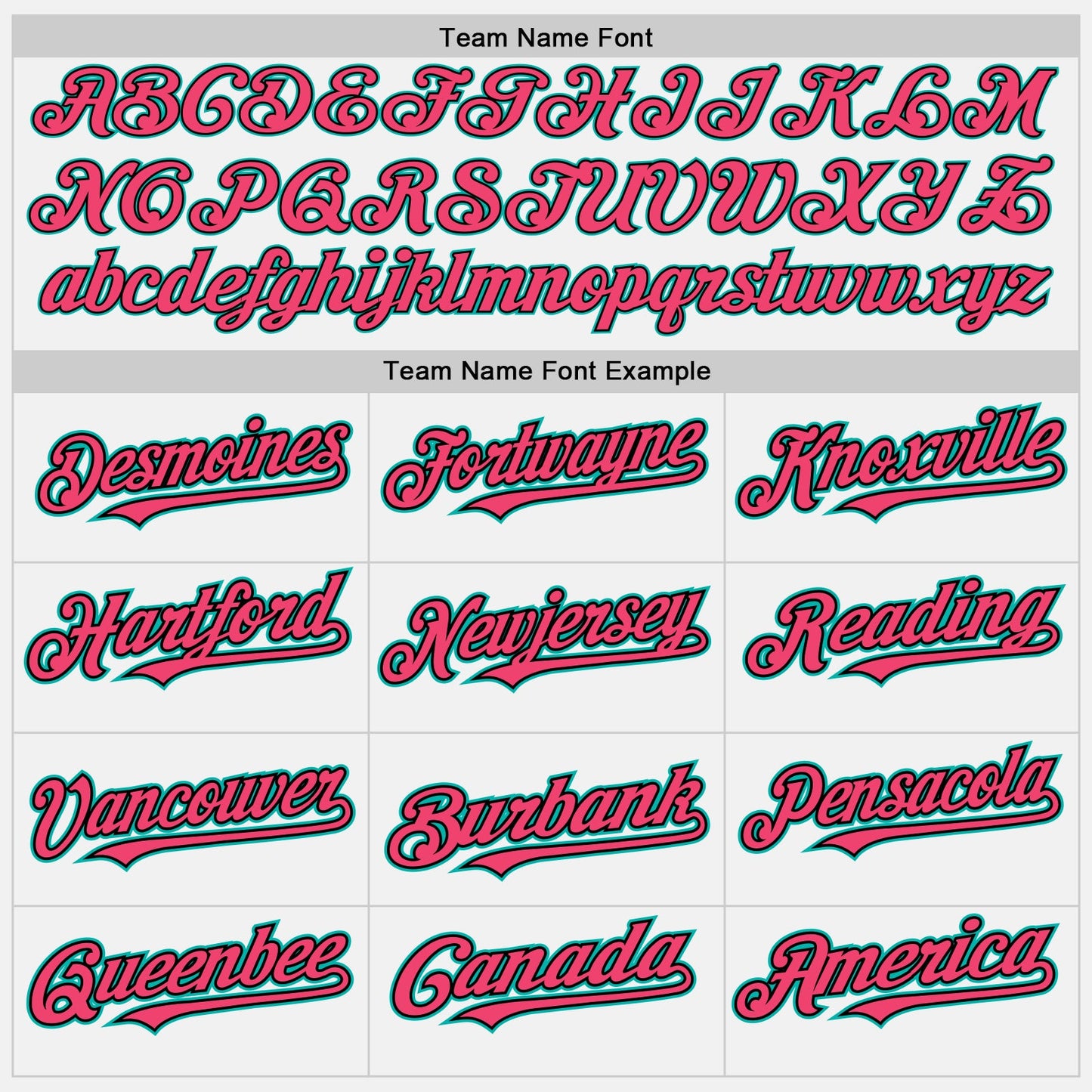 Custom White Black Pinstripe Aqua-Neon Pink Authentic Two Tone Baseball Jersey view 4