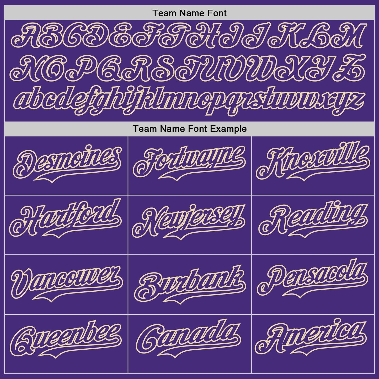 Custom Purple Cream Pinstripe Cream Authentic Two Tone Baseball Jersey view 4