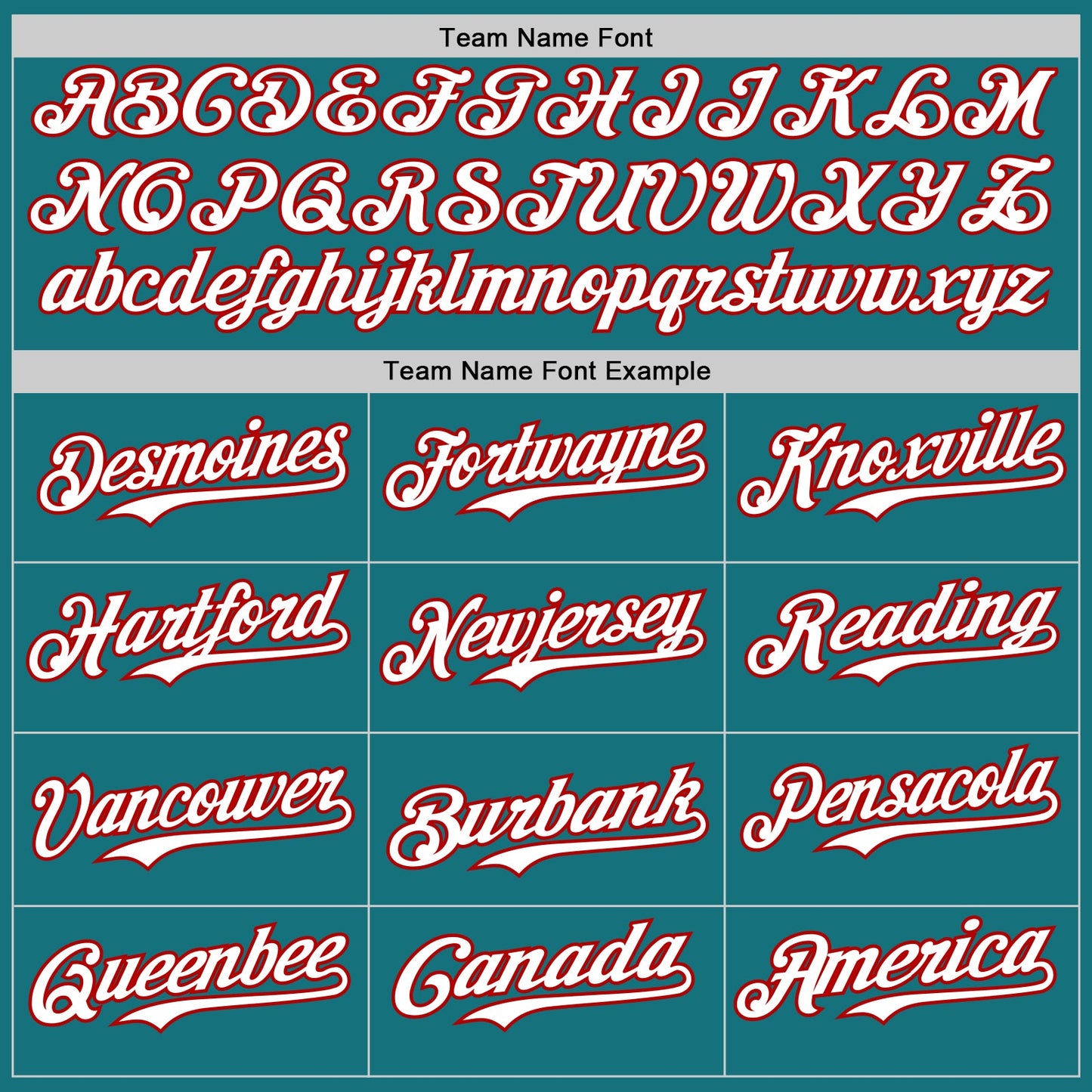Custom Teal Red Pinstripe White Authentic Two Tone Baseball Jersey view 4