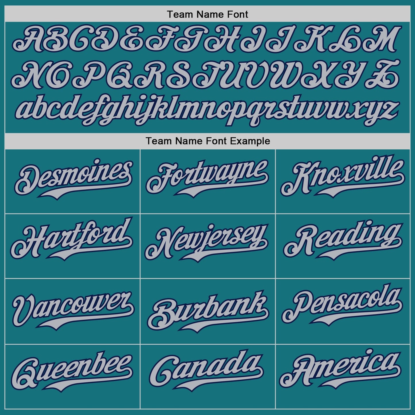 Custom Teal Navy Pinstripe Gray Authentic Two Tone Baseball Jersey view 4