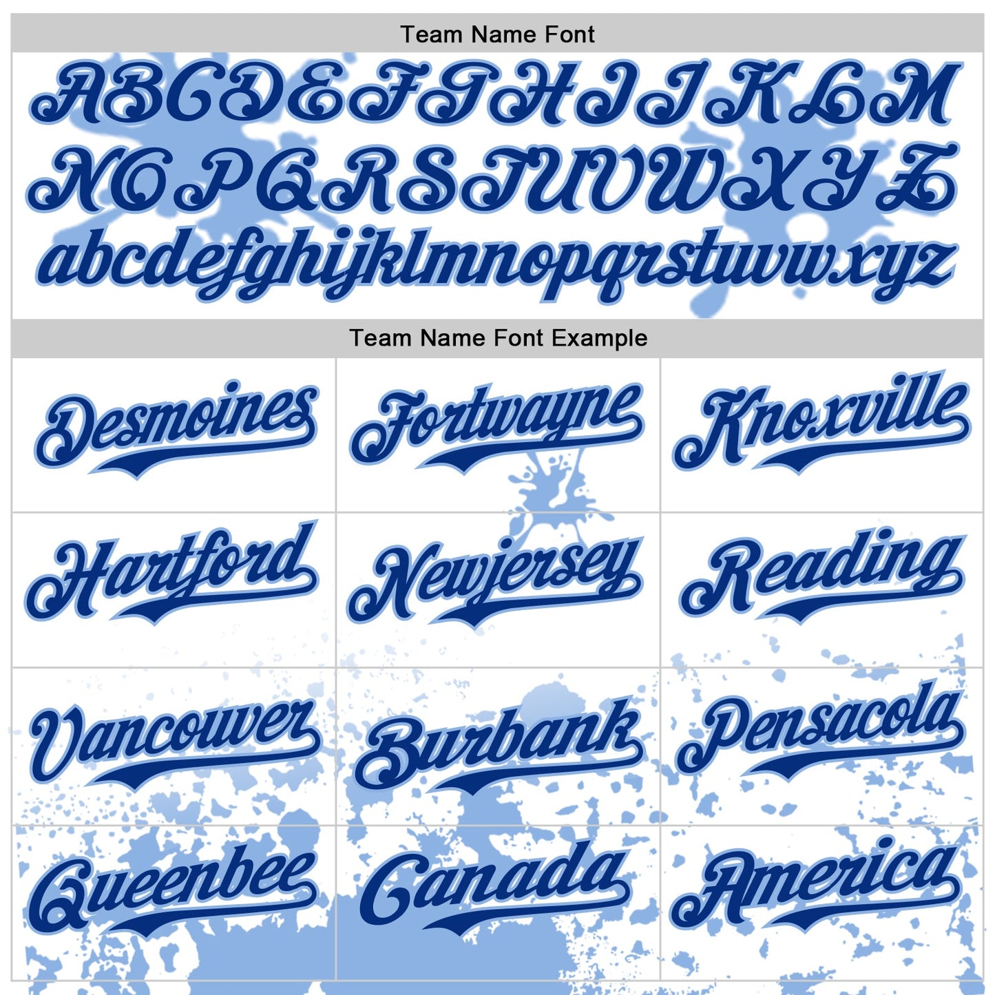 Custom White Royal-Light Blue Splatter Camo Two Tone Authentic Baseball Jersey view 4