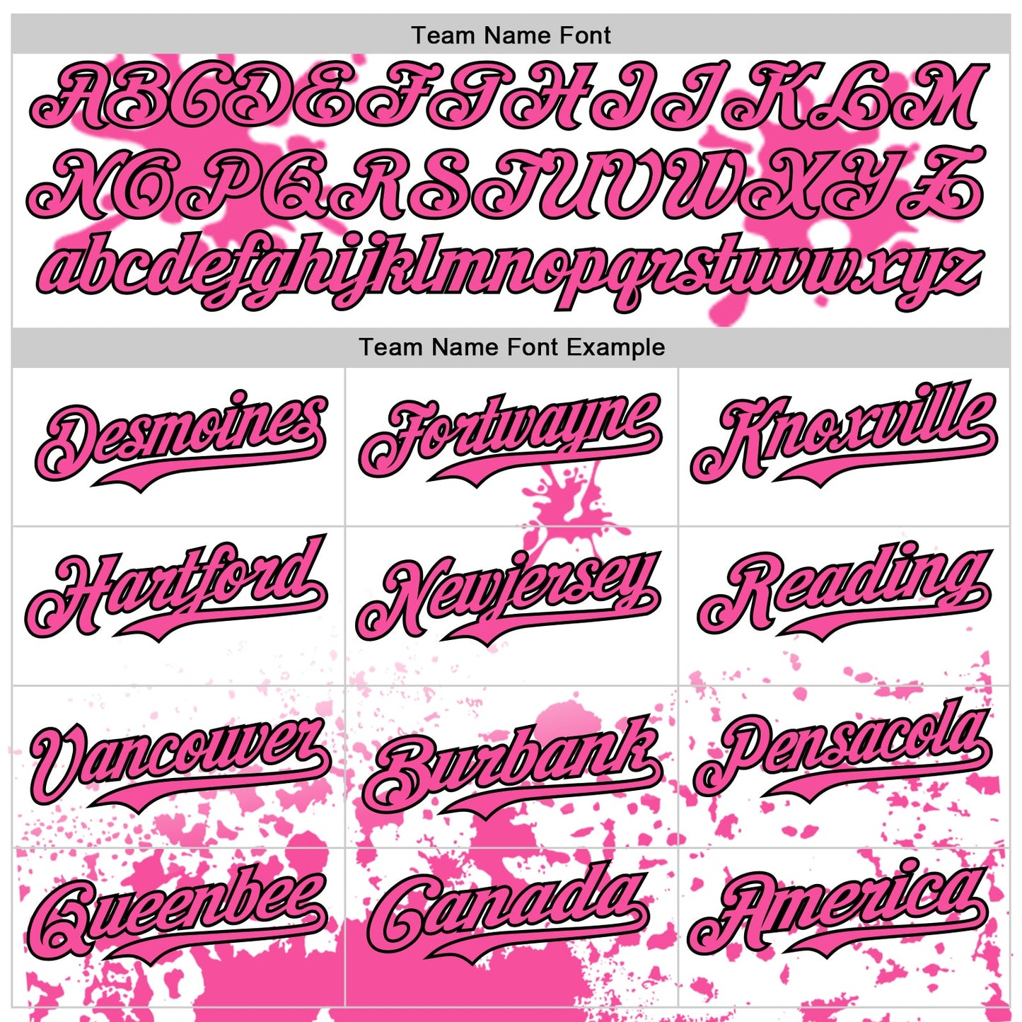 Custom White Pink Black-Blue Splatter Camo Two Tone Authentic Baseball Jersey view 4