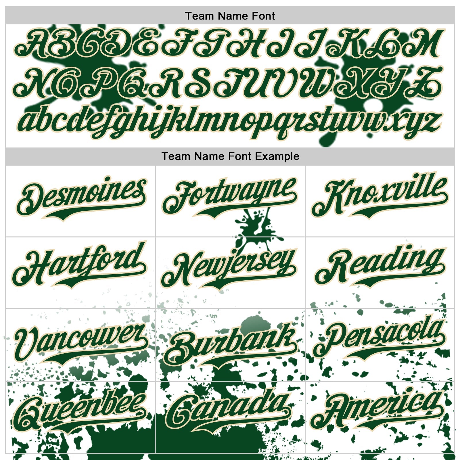 Custom White Green-Cream Splatter Camo Two Tone Authentic Baseball Jersey view 4