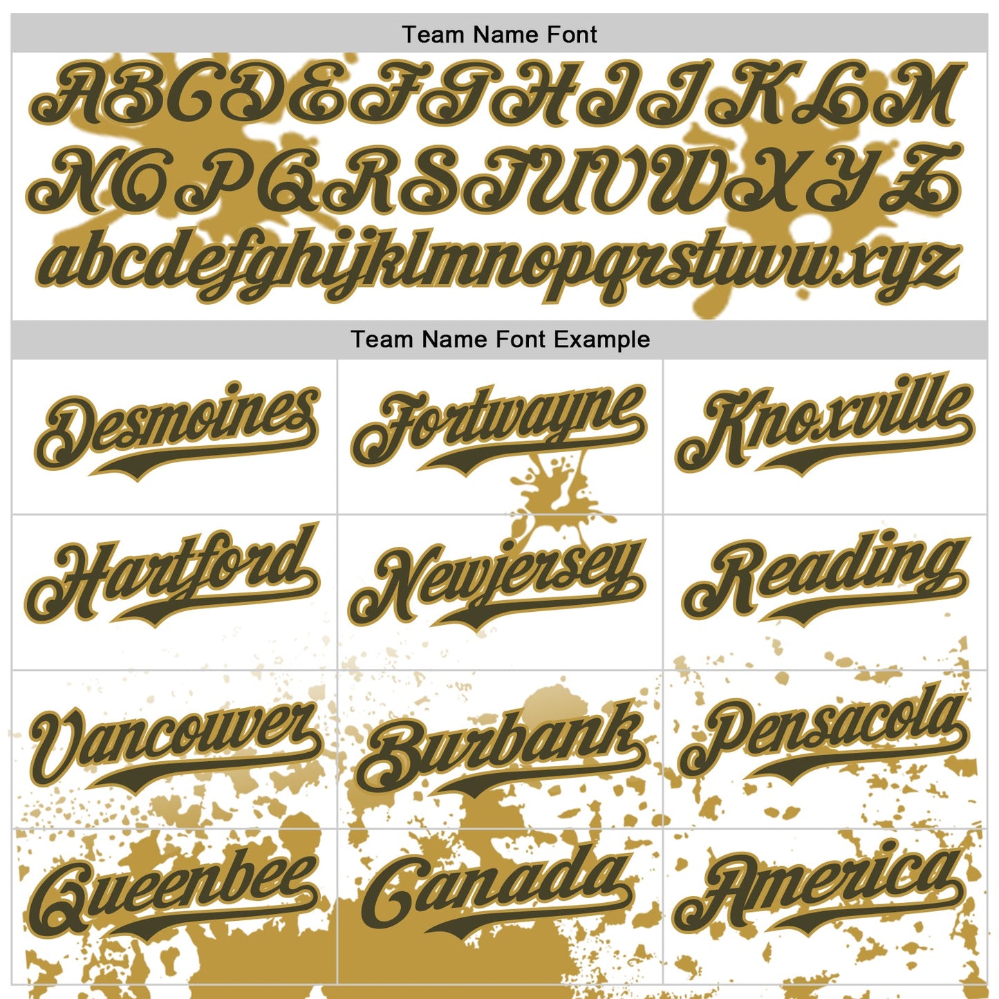Custom White Olive-Old Gold Splatter Camo Two Tone Authentic Baseball Jersey view 4