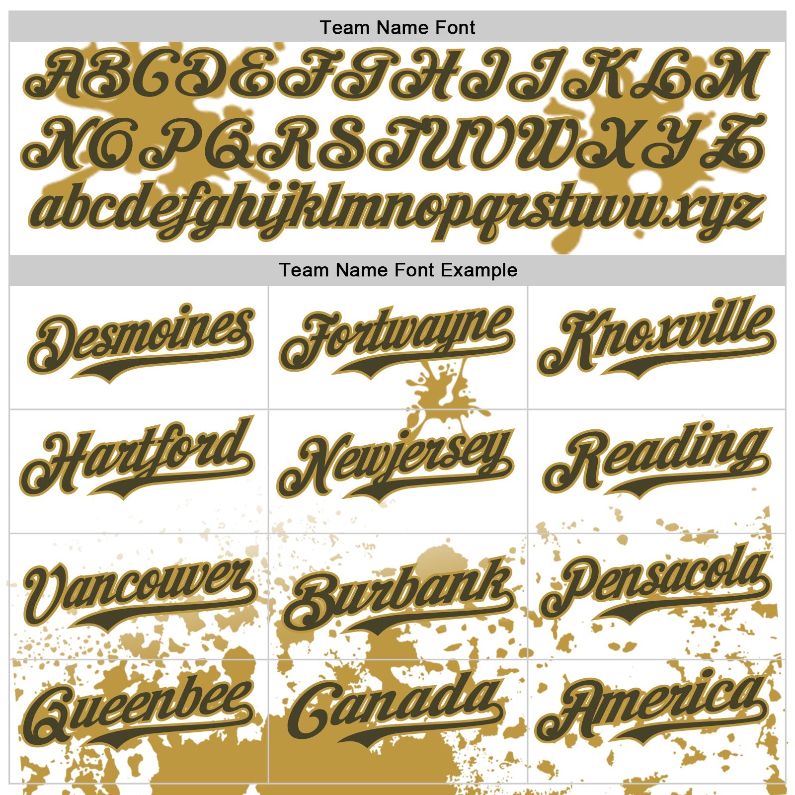 Custom White Olive-Old Gold Splatter Camo Two Tone Authentic Baseball Jersey view 4