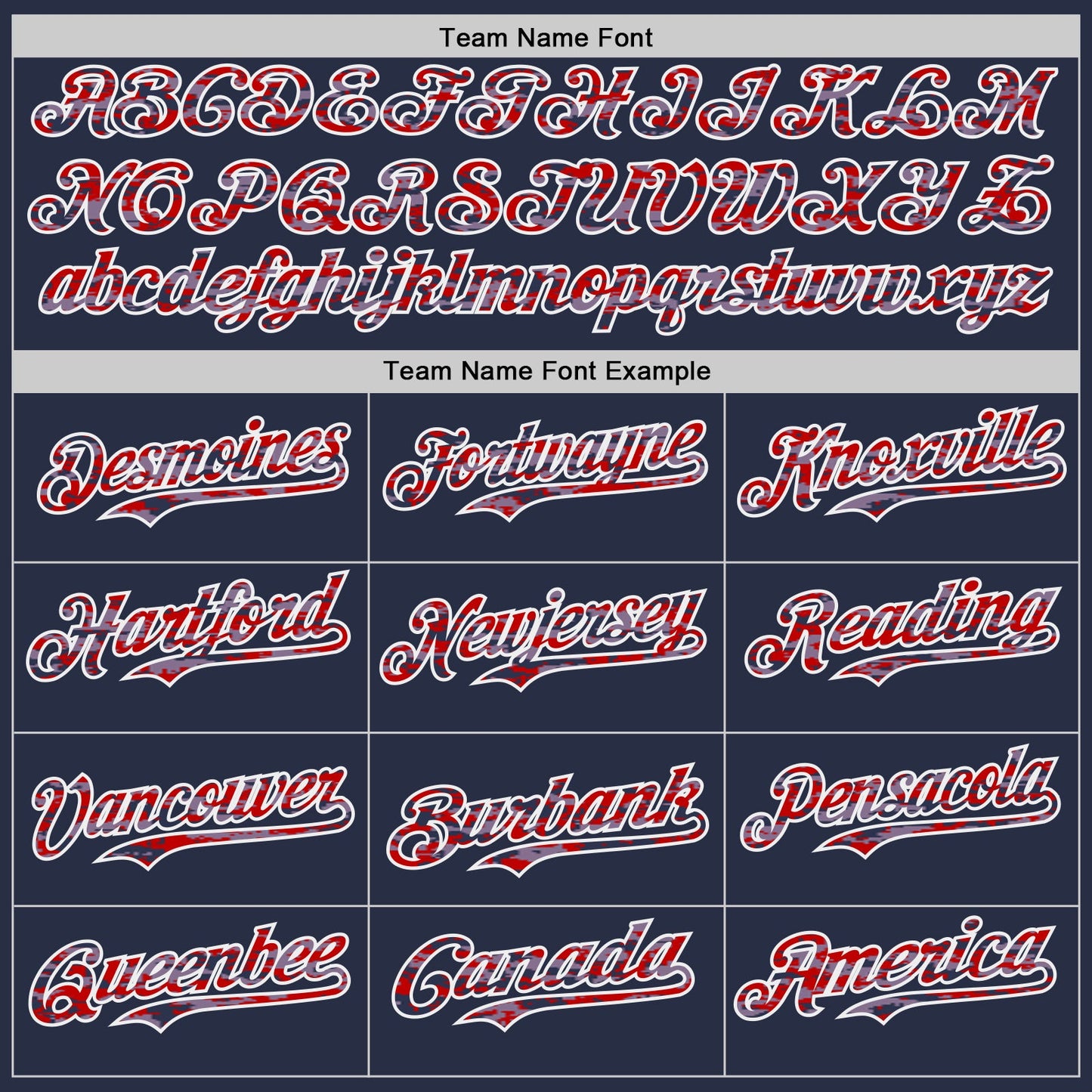 Custom Navy Camo Red-White Authentic Two Tone Baseball Jersey view 4