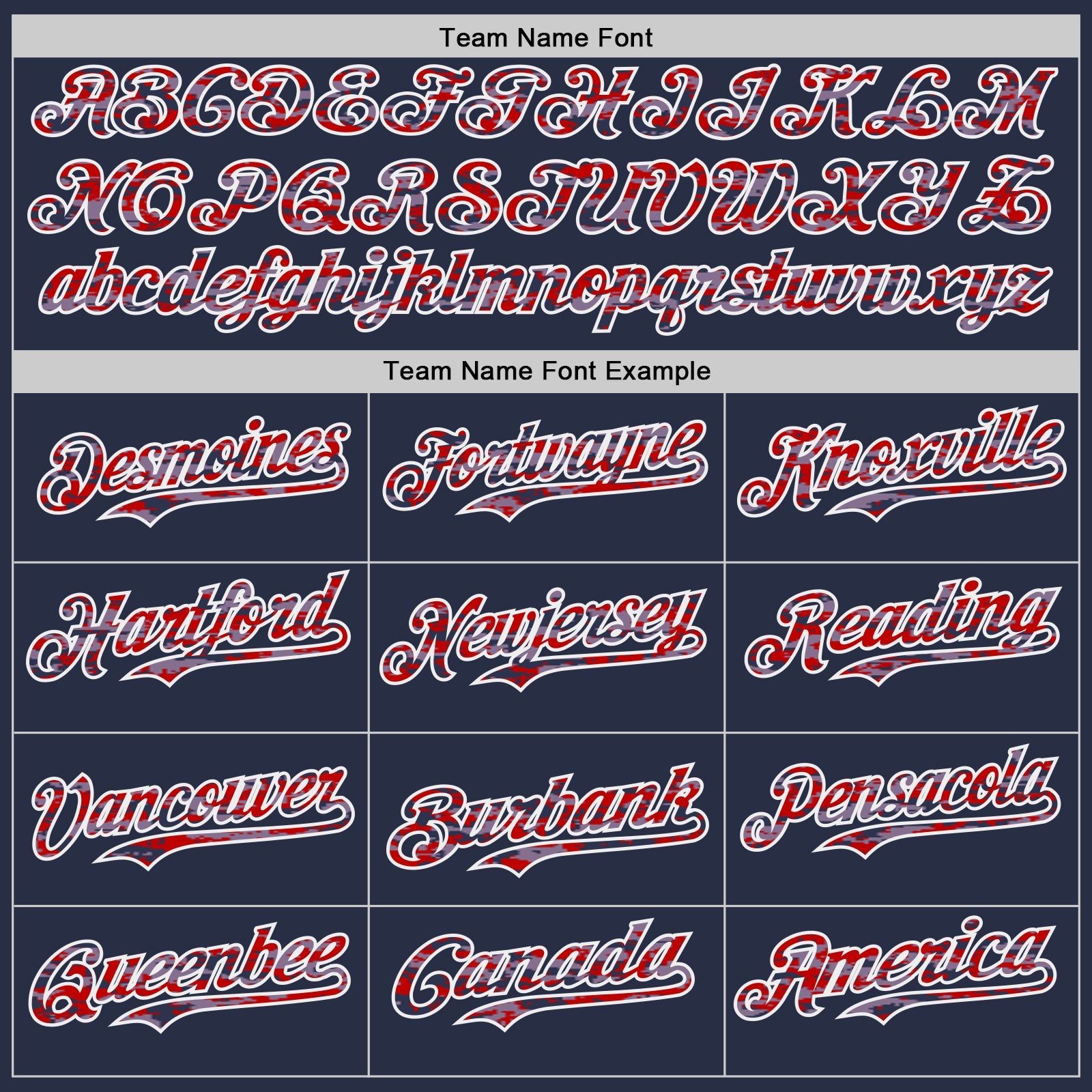 Custom Navy Camo Red-White Authentic Two Tone Baseball Jersey view 4