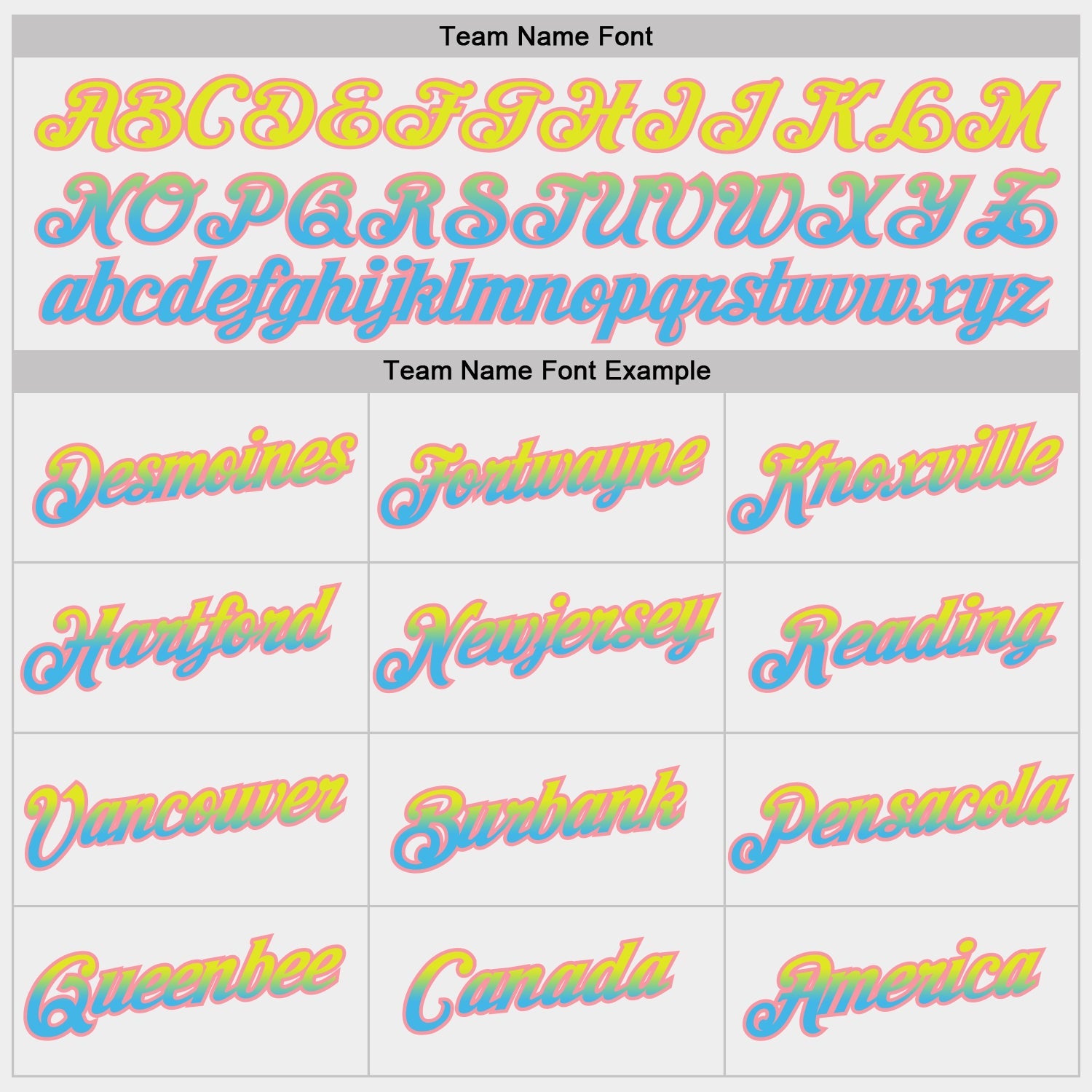Custom White Neon Yellow Sky Blue-Medium Pink Gradient Two Tone Performance T-Shirt view 3