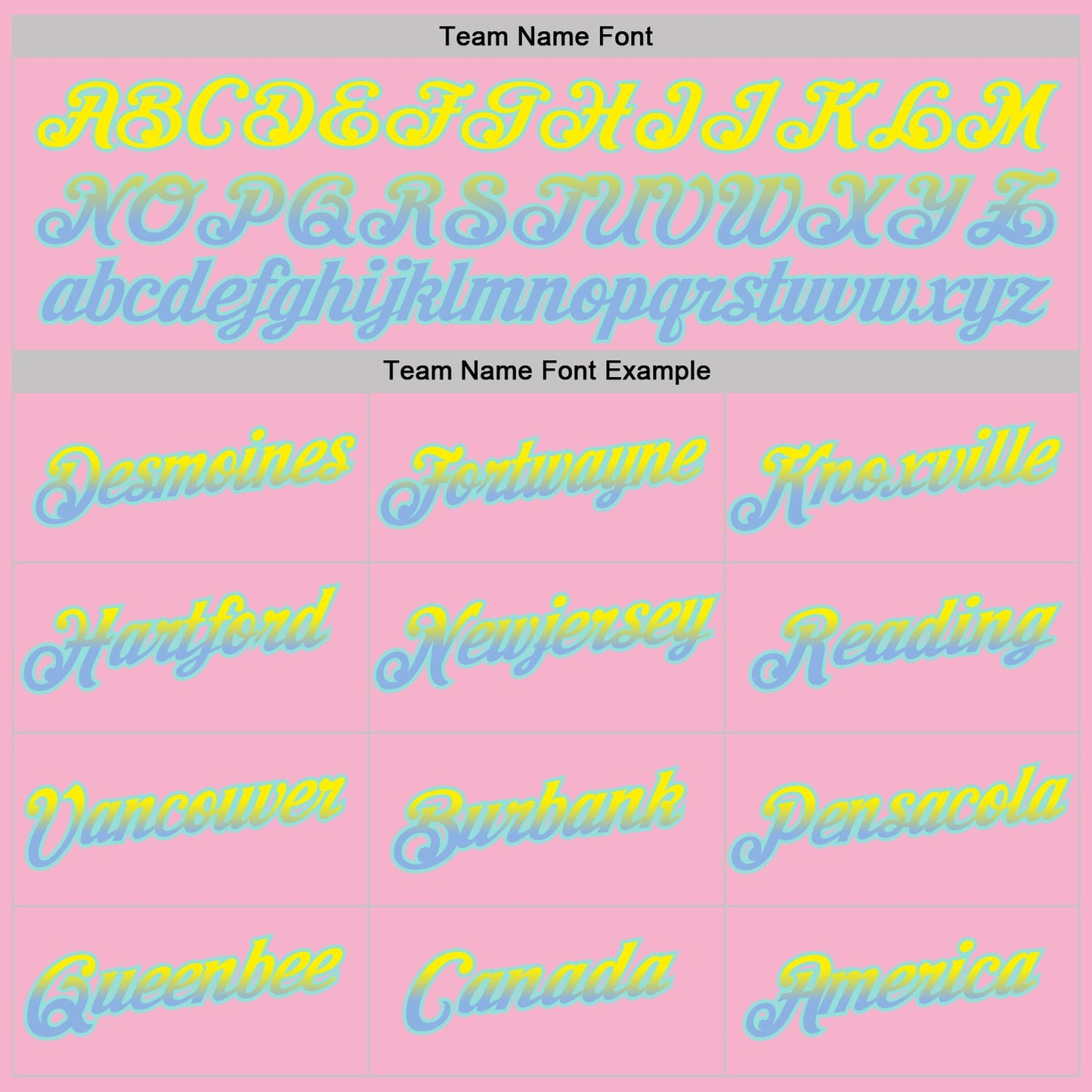 Custom Light Pink Light Yellow Light Blue-Ice Blue Gradient Two Tone Performance T-Shirt view 3