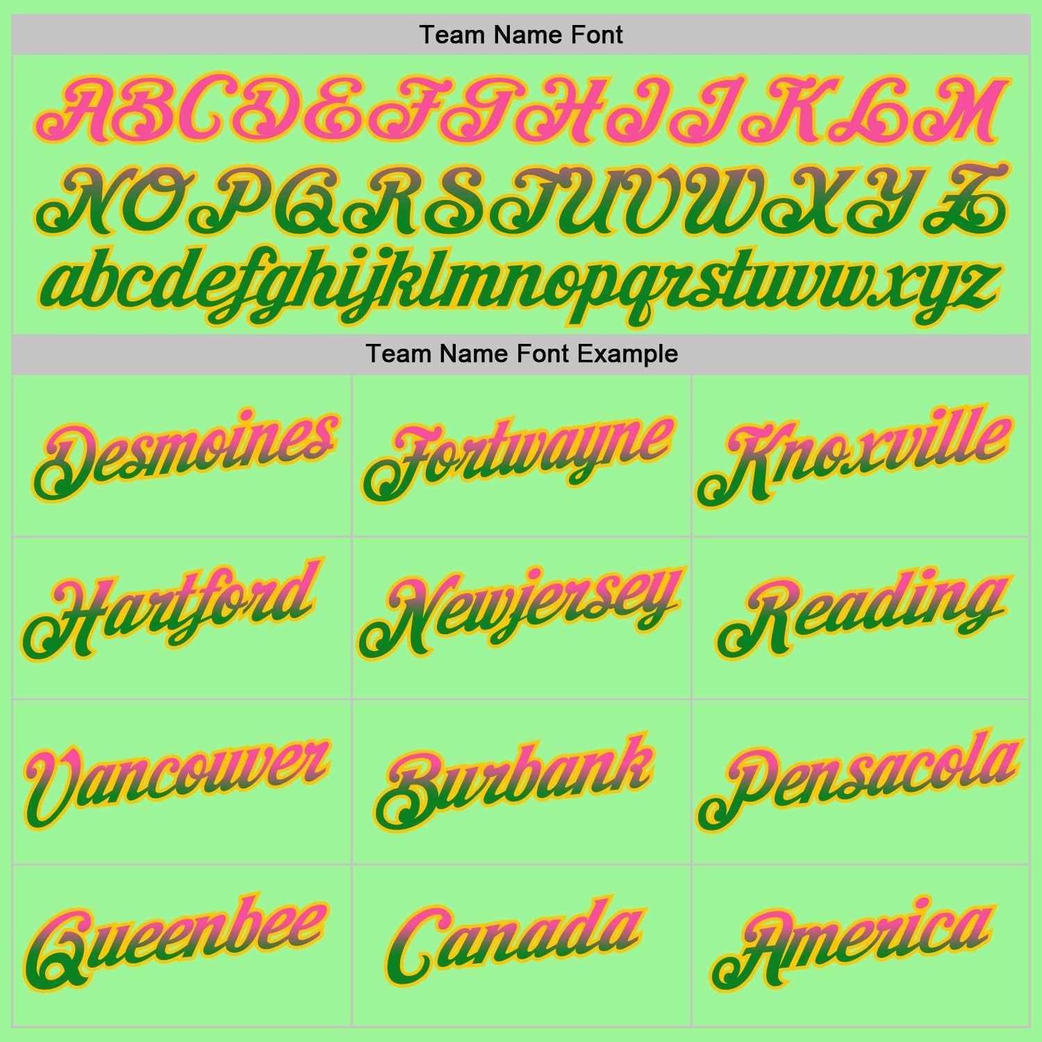 Custom Pea Green Pink Grass Green-Yellow Gradient Two Tone Performance T-Shirt view 3