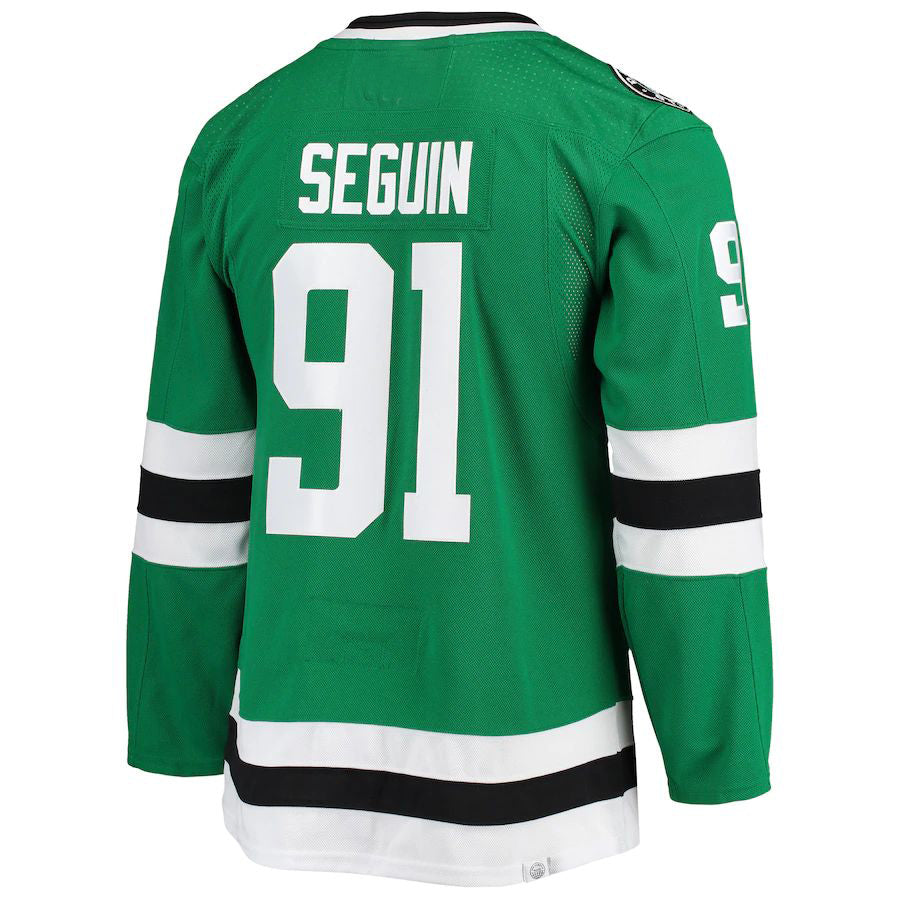 D.Stars #91 Tyler Seguin Home Primegreen Authentic Pro Player Jersey Kelly Green Stitched American Hockey Jerseys - Main View