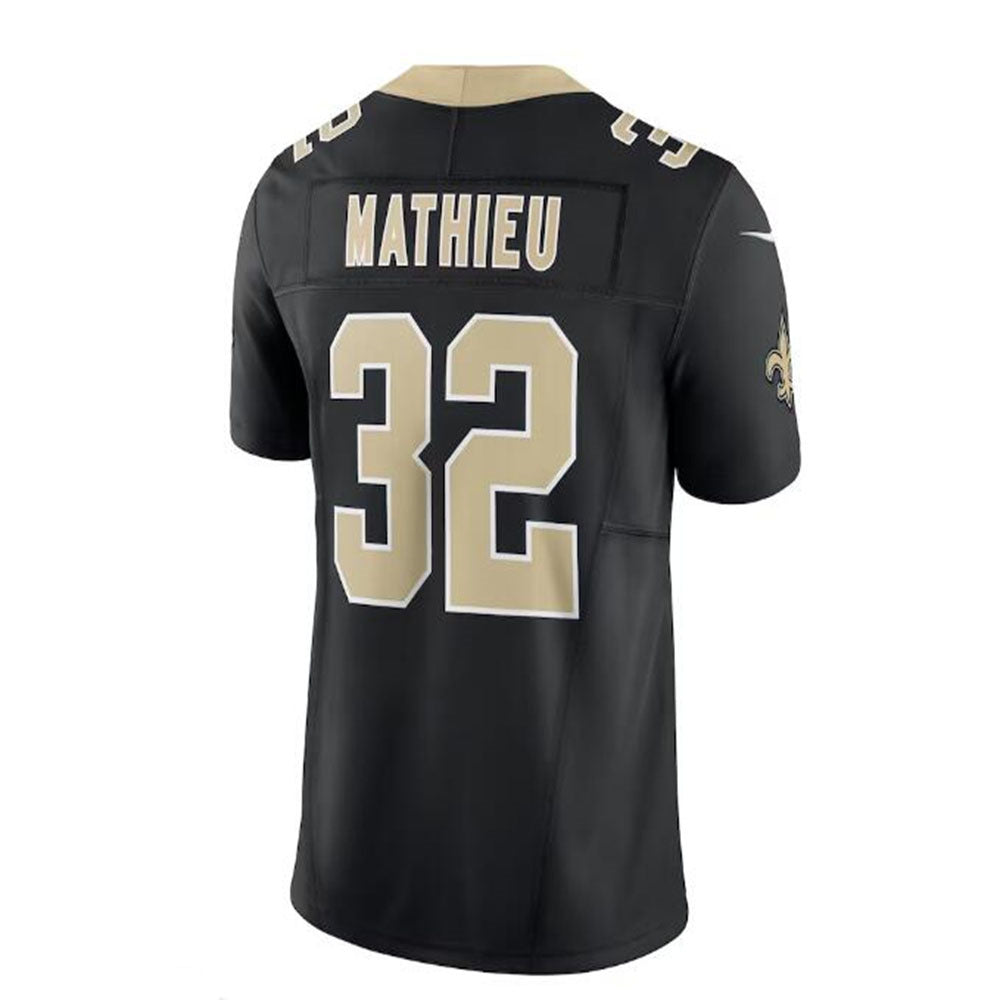 NO.Saints #32 Tyrann Mathieu Vapor F.U.S.E. Limited Jersey - Black Stitched American Football Jerseys - Main View