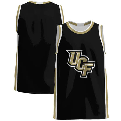 U.Knights Basketball Jersey Black Stitched American College Jerseys - Main View