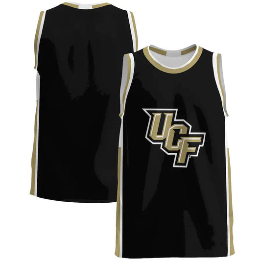 U.Knights Basketball Jersey Black Stitched American College Jerseys - Main View