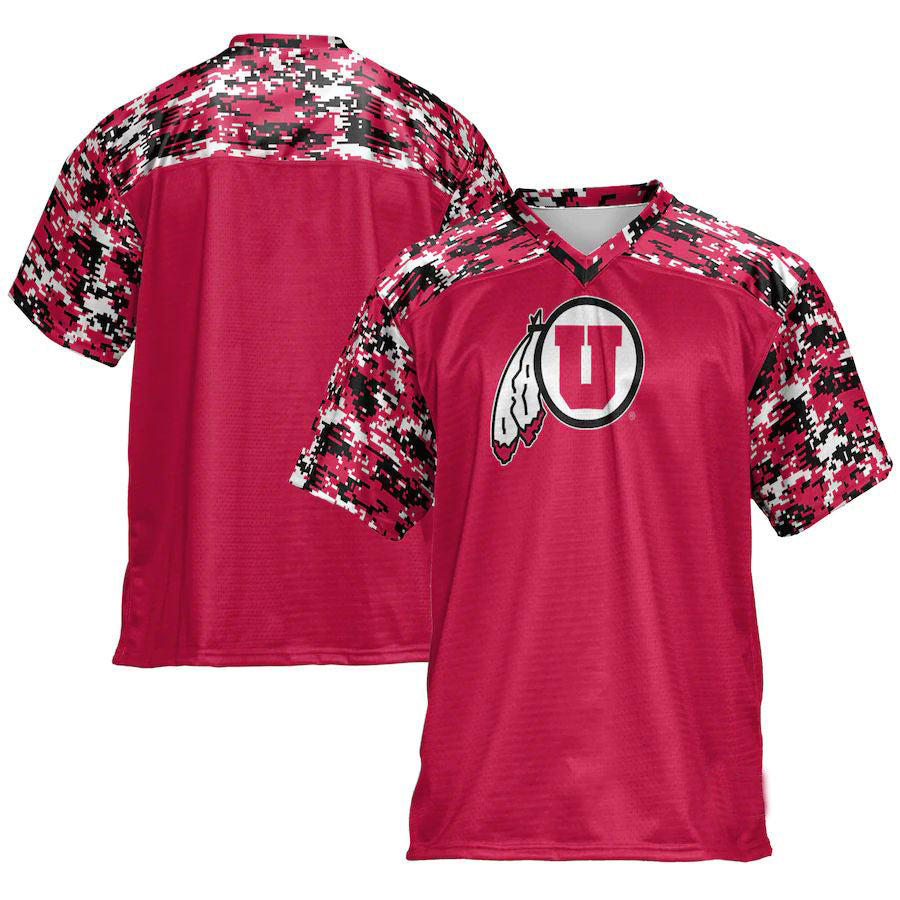 U.Utes Football Jersey Red Stitched American College Jerseys - Main View