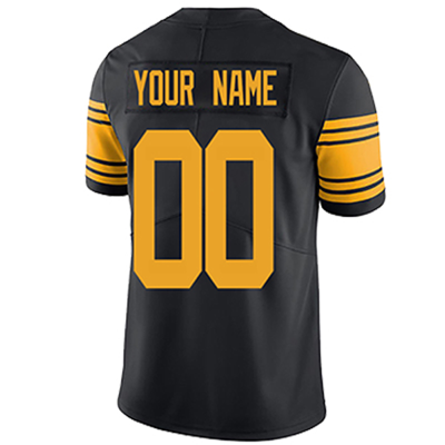 Custom P.Steelers 2022 Stitched American Football Jerseys view 3