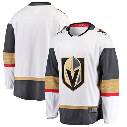V.Golden Knights Fanatics Branded Breakaway Away Jersey White Stitched American Hockey Jerseys - Main View