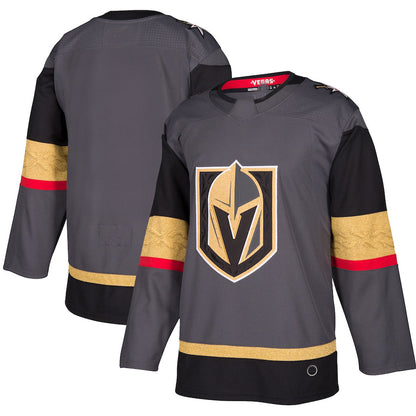 V.Golden Knights Alternate Authentic Blank Jersey Gray Stitched American Hockey Jerseys - Main View