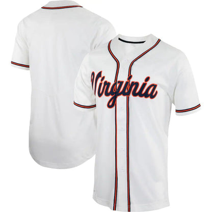 V.Cavaliers Replica Baseball Jersey White Stitched American College Jerseys - Main View