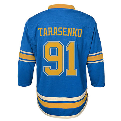 St.L.Blues #91 Vladimir Tarasenko Infant Retro 2019-20 Replica Player Jersey  Blue Stitched American Hockey Jerseys - Main View