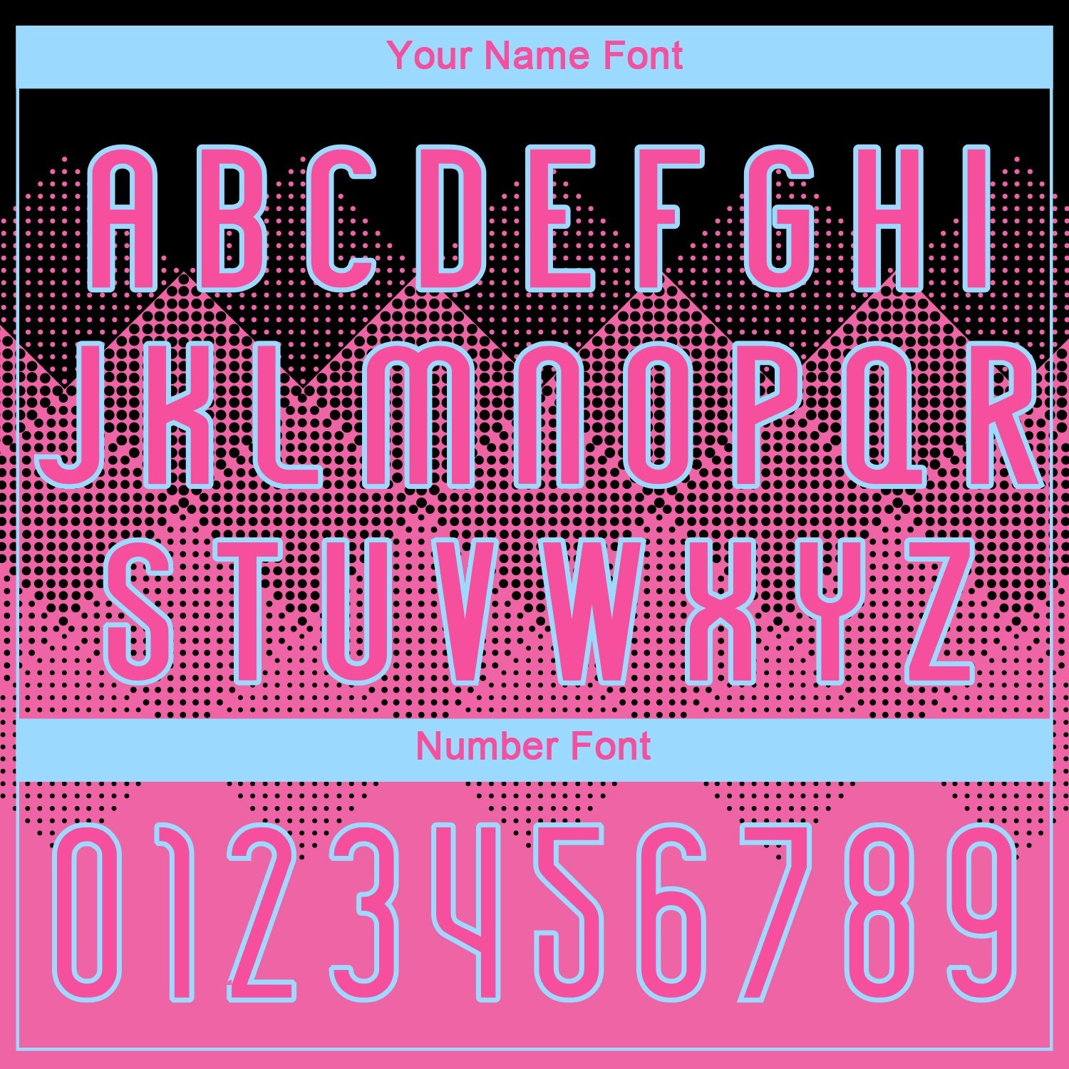 Custom Pink Black-Light Blue Geometric Shape Sublimation Volleyball Uniform Jersey view 6