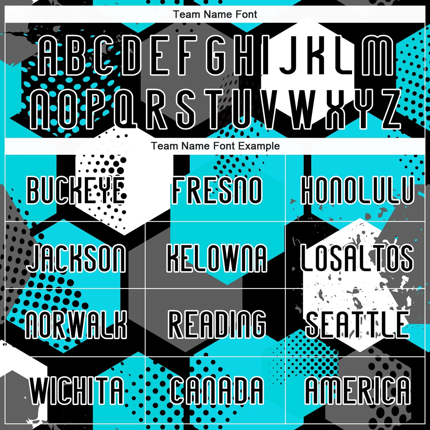Custom Black Aqua-White Geometric Shape Sublimation Volleyball Uniform Jersey view 5