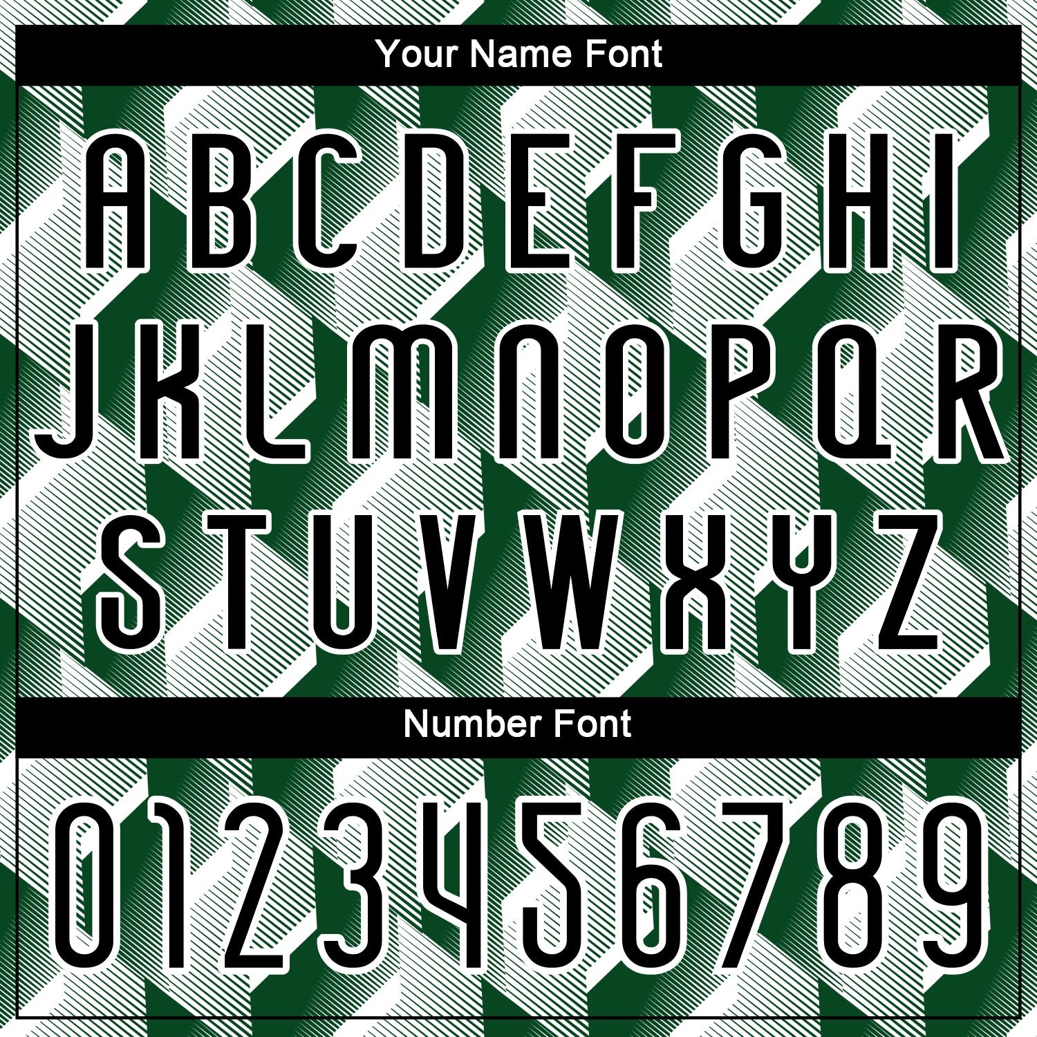 Custom Green Black-White Geometric Shape Sublimation Volleyball Uniform Jersey view 6