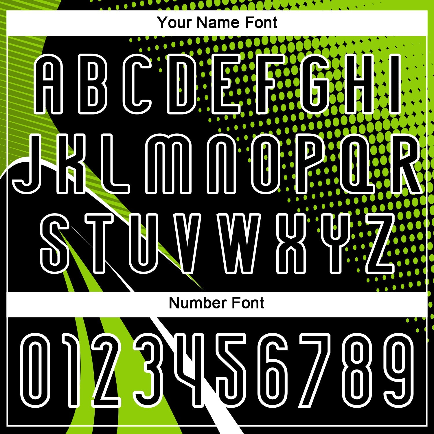 Custom Black Neon Green-White Lines And Dots Sublimation Volleyball Uniform Jersey view 6