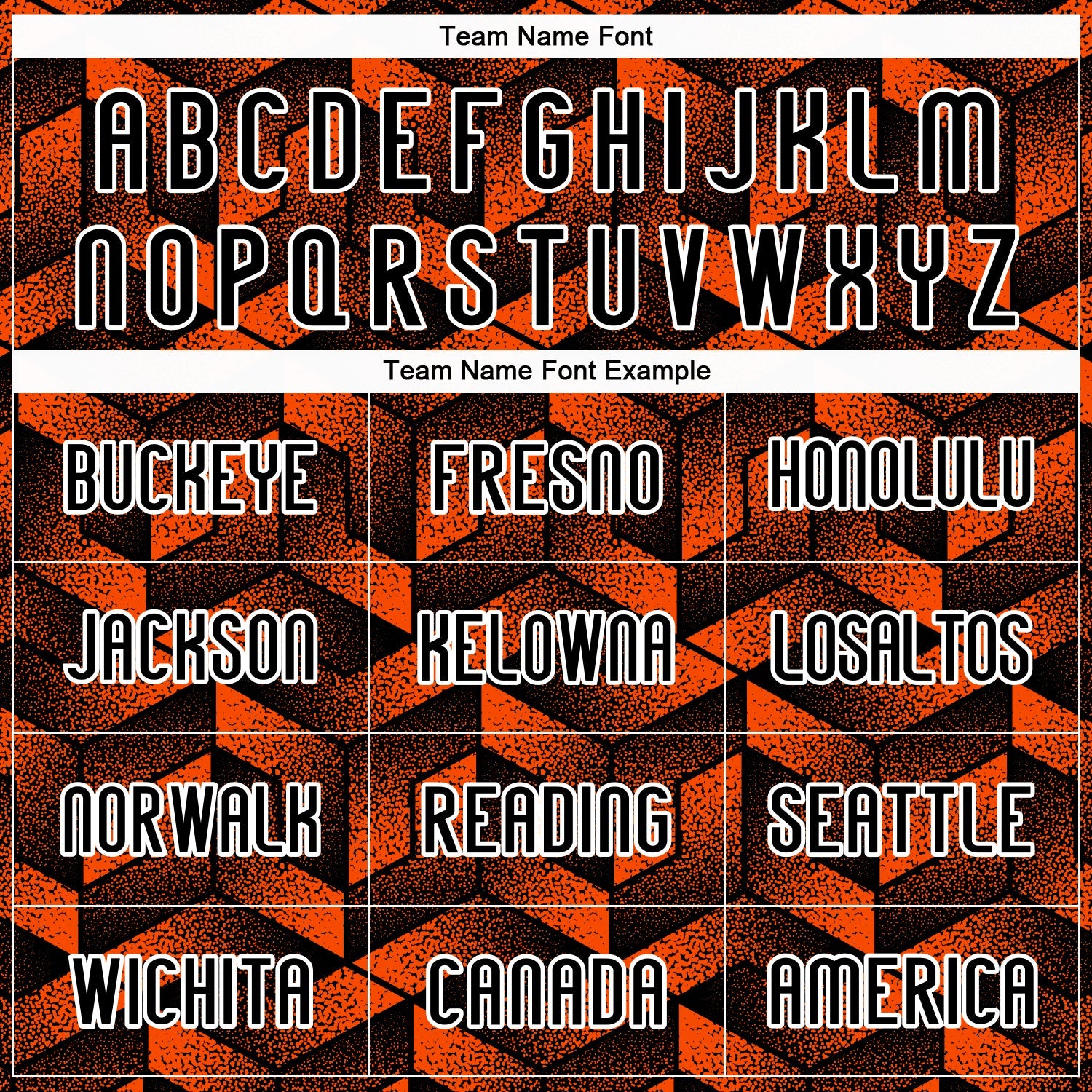 Custom Orange Black-White Geometric Shape Sublimation Volleyball Uniform Jersey view 5