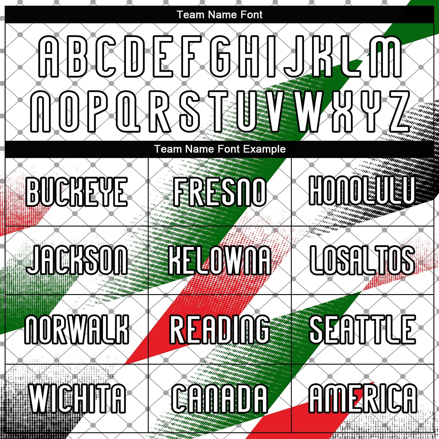 Custom White Black Red-Kelly Green Palestine Geometric Shape Sublimation Volleyball Uniform Jersey view 5