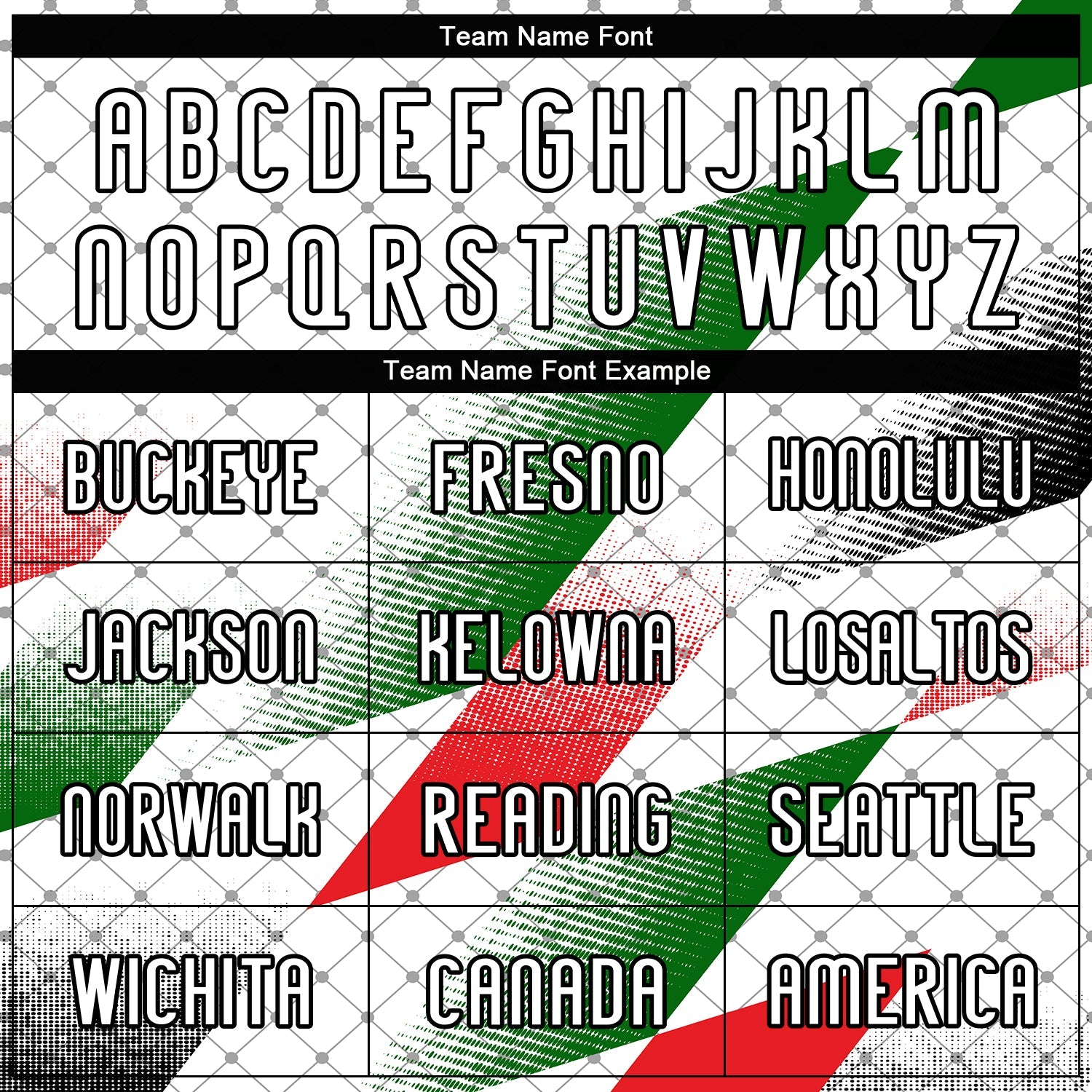 Custom White Black Red-Kelly Green Palestine Geometric Shape Sublimation Volleyball Uniform Jersey view 5