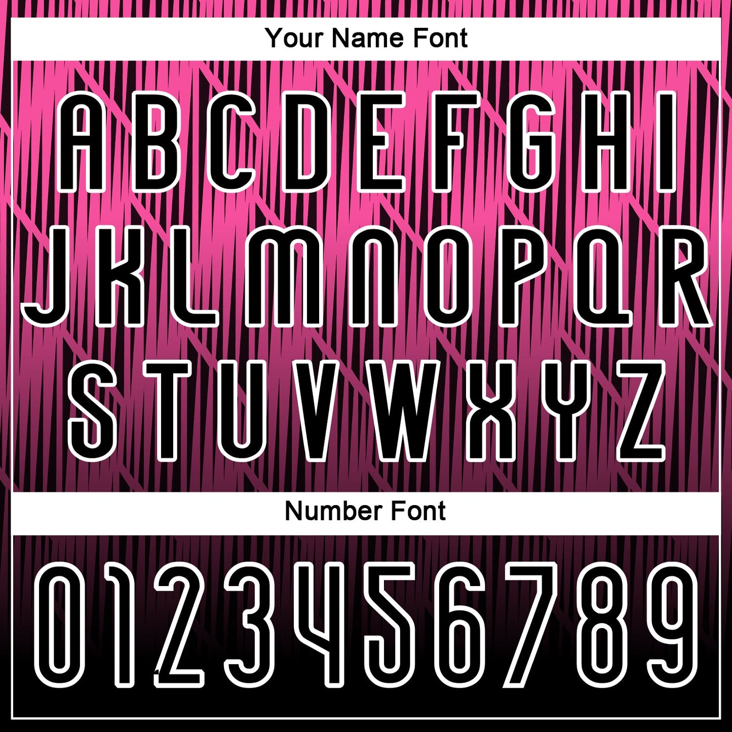 Custom Pink Black-White Lines Sublimation Volleyball Uniform Jersey view 6