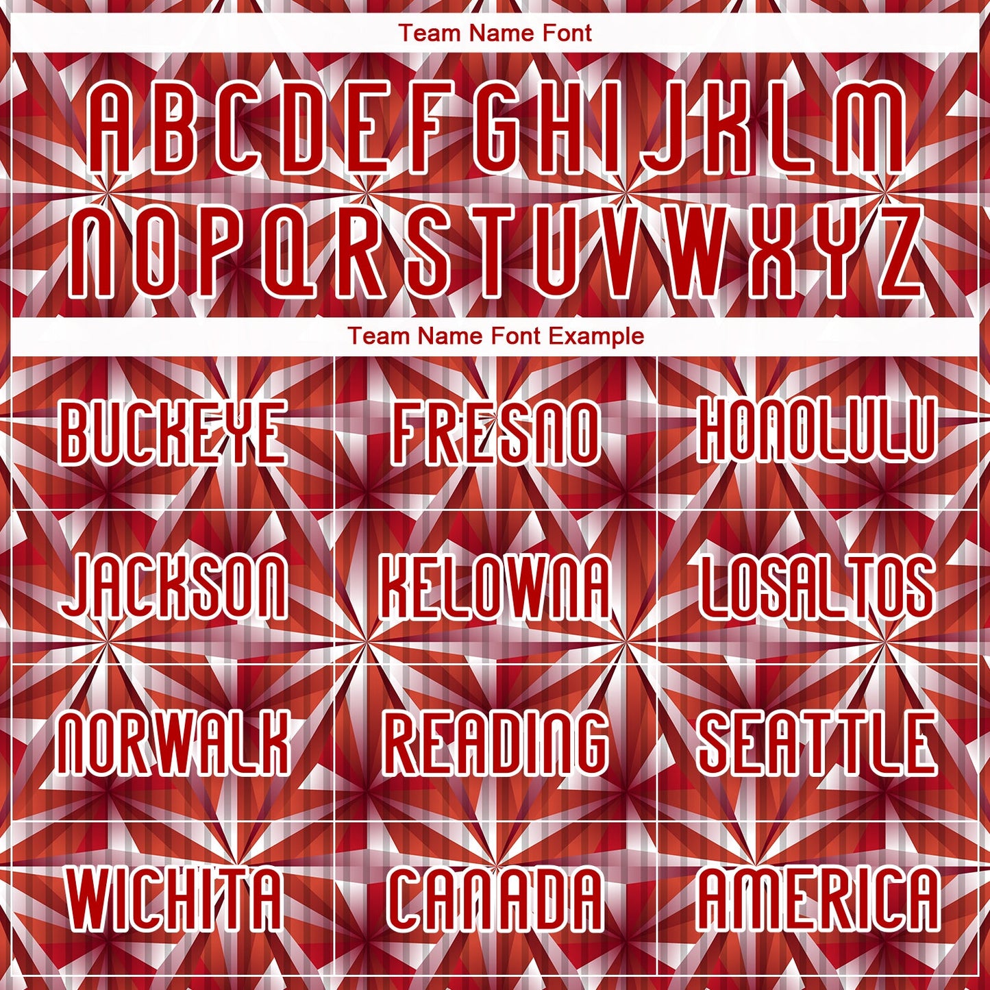Custom Red White Geometric Shape Sublimation Volleyball Uniform Jersey view 5