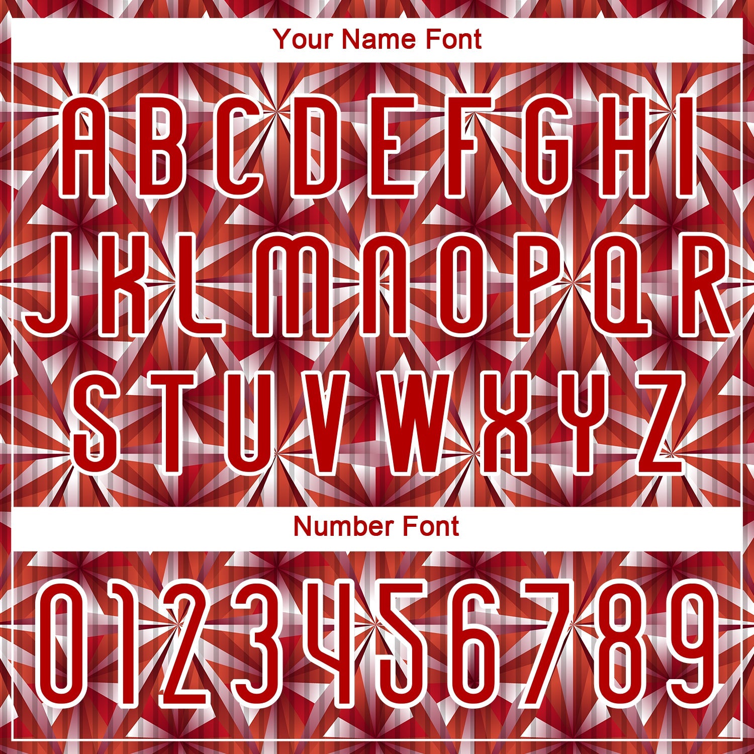 Custom Red White Geometric Shape Sublimation Volleyball Uniform Jersey view 6