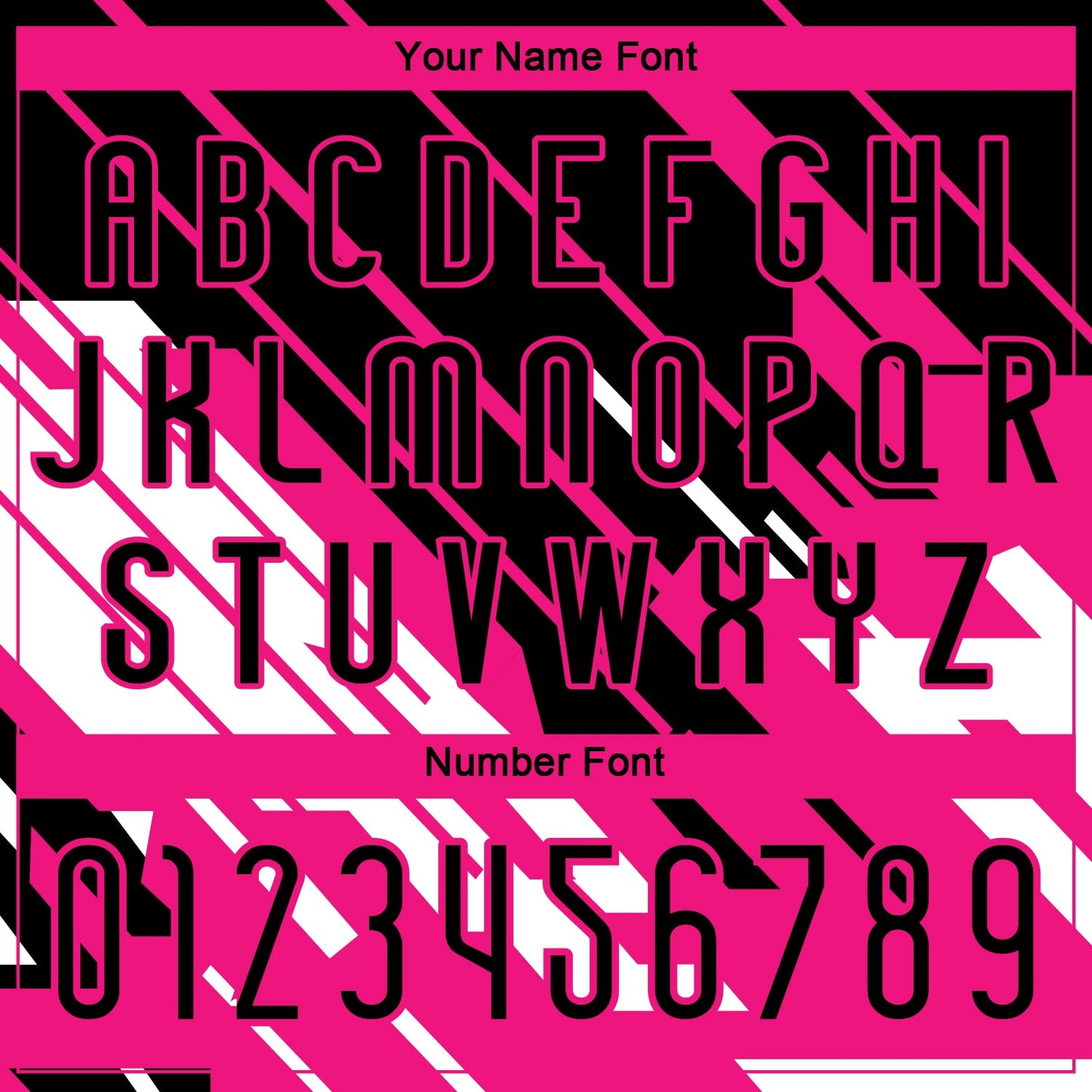 Custom Black Pink-White Lines Sublimation Volleyball Uniform Jersey view 6