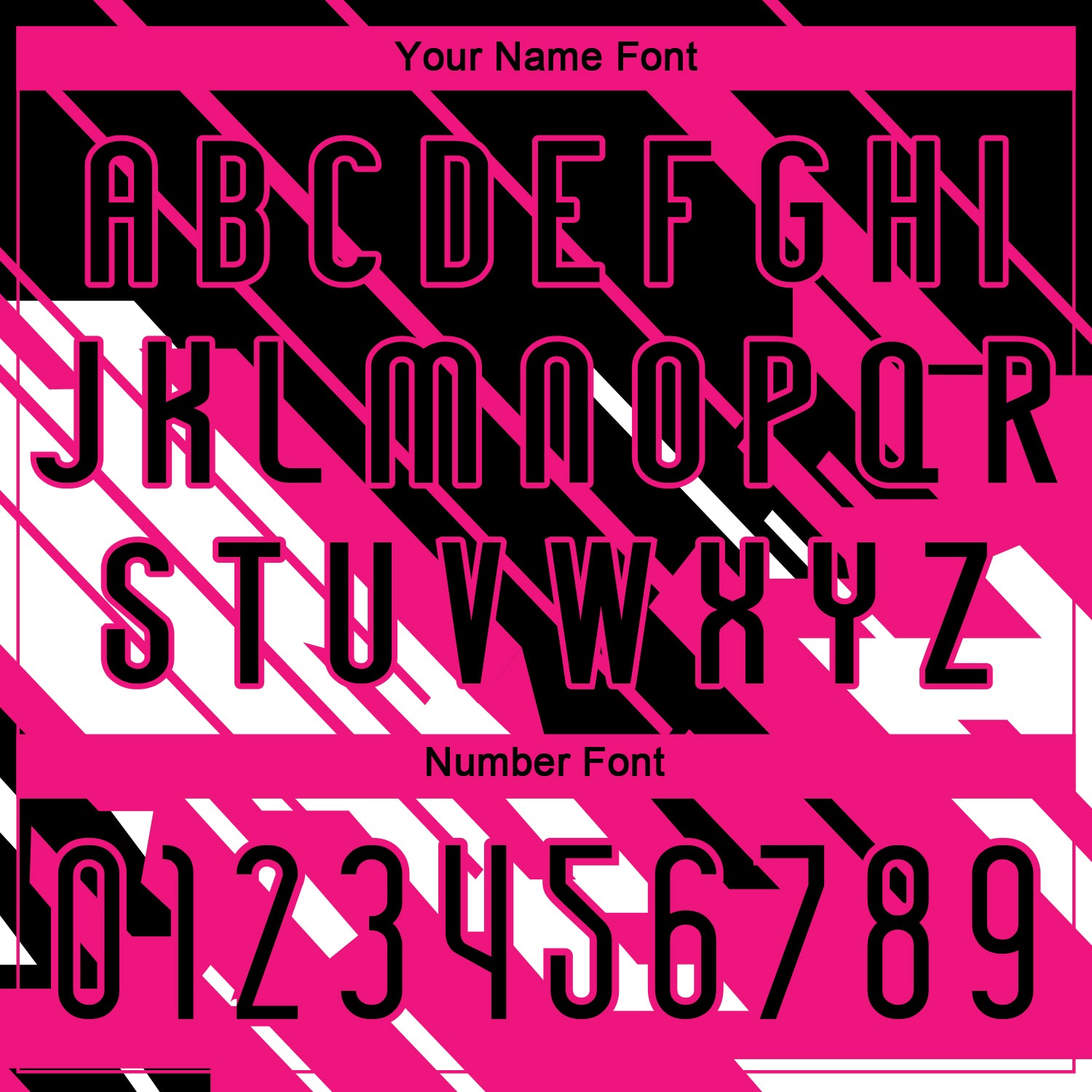 Custom Black Pink-White Lines Sublimation Volleyball Uniform Jersey view 6