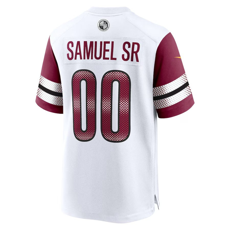 W.Commanders #00 Deebo Samuel Sr White Game Stitched American Football Jerseys - Main View