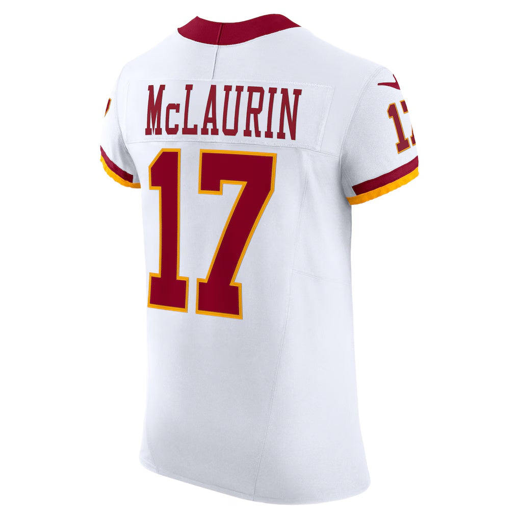 W.Commanders #17 Terry McLaurin White Alternate 2  Vapor F.U.S.E. Elite Stitched American Football Jerseys - Main View