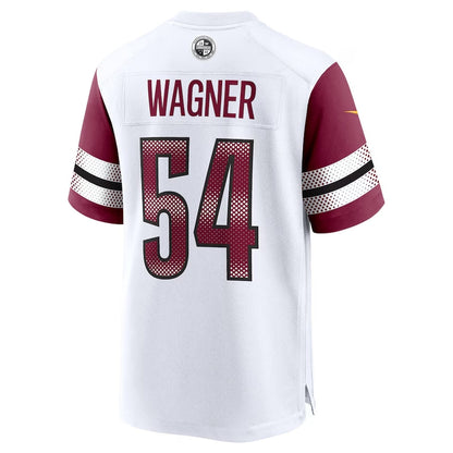 W.Commanders #45 Bobby Wagner White Game Stitched American Football Jerseys - Main View
