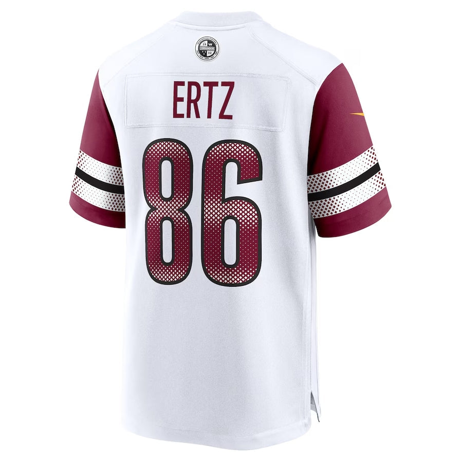 W.Commanders #86 Zach Ertz White Game Stitched American Football Jerseys - Main View
