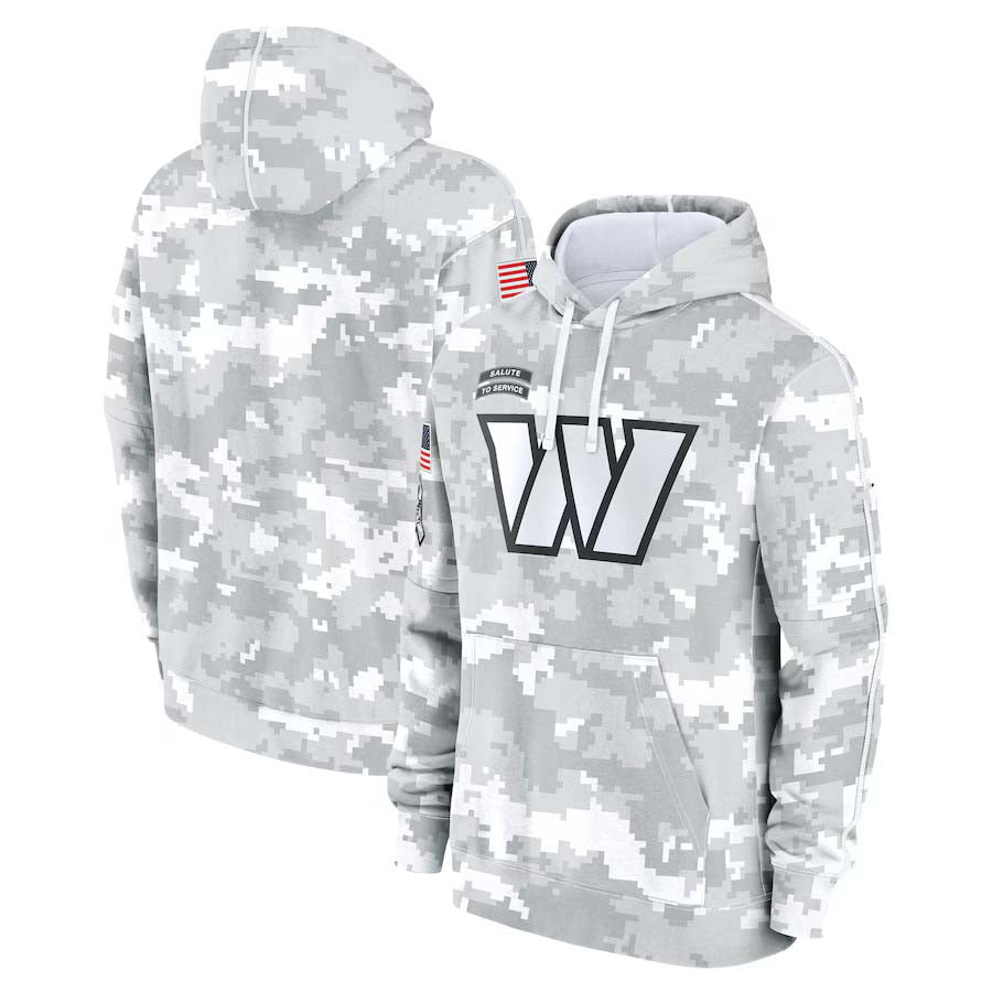 W.Commanders 2024 Salute To Service Club Pullover Hoodie Cheap sale Birthday and Christmas gifts Stitched American Football Jerseys - Main View