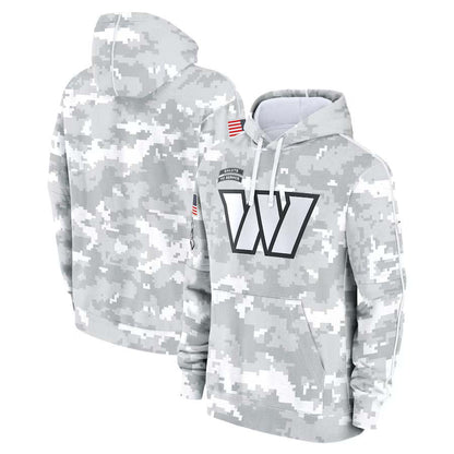 W.Commanders 2024 Salute To Service Club Pullover Hoodie Cheap sale Birthday and Christmas gifts Stitched American Football Jerseys - Main View