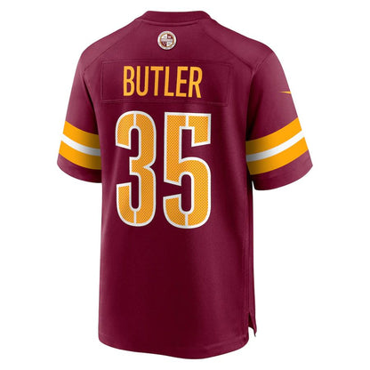 W.Commanders #35 Percy Butler Burgundy Player Game Jersey Stitched American Football Jerseys - Main View