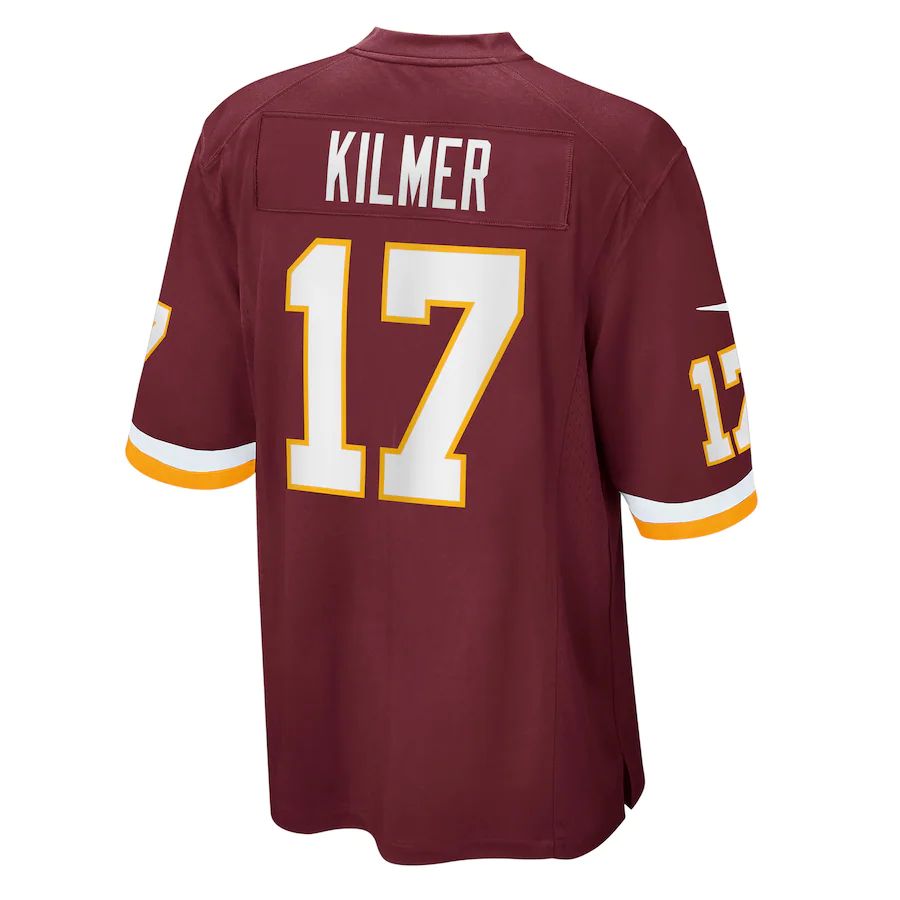 W.Football Team #17 Billy Kilmer Burgundy Retired Player Jersey Stitched American Football Jerseys - Main View