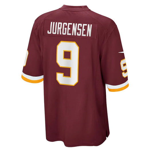 W.Football Team #9 Sonny Jurgensen Burgundy Retired Player Jersey Stitched American Football Jerseys - Main View