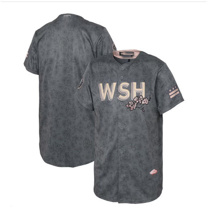 Washington Nationals Preschool 2022 City Connect Replica Jersey - Gray Baseball Jerseys - Main View