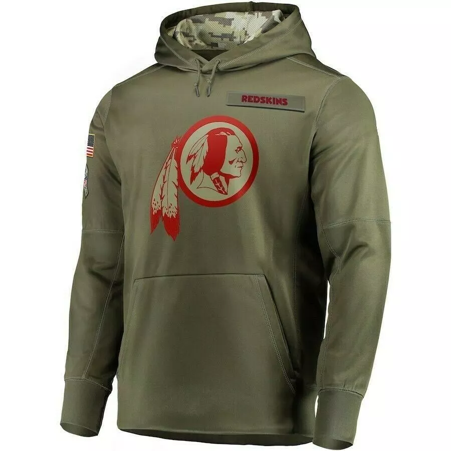 W.Redskins 2024 Salute To Service Club Pullover Hoodie Cheap sale Birthday and Christmas gifts Stitched American Football Jerseys - Main View