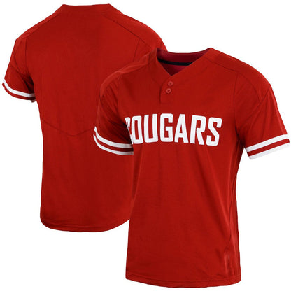 W.State Cougars Replica Vapor Elite Two-Button Baseball Jersey Crimson Stitched American College Jerseys - Main View